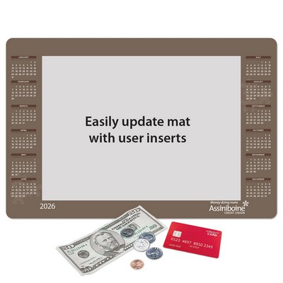 Frame-It Flex® Heavy Duty Window Calendar Counter Mat-10"x15"x1/8"